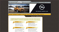 Desktop Screenshot of opel-philipp.de